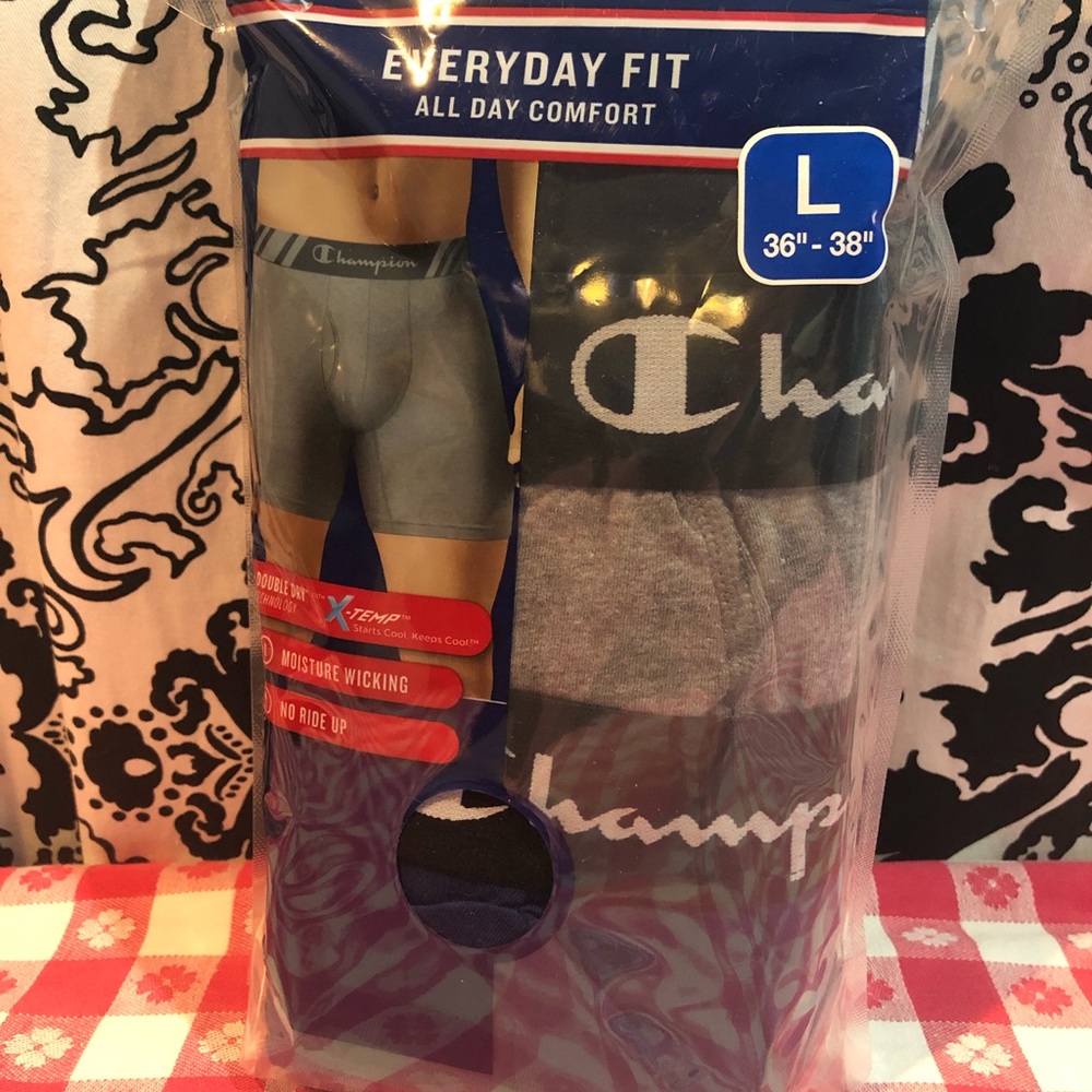 🐣 New Champion Elite Boxer Briefs - Large
